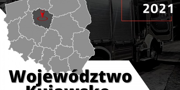 Województwo KUJAWSKO-POMORSKIE. Dotacja WFOŚ dla OSP 2021