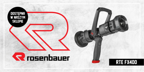 Rosenbauer RTE FX400: Rewolucyjna Prądownica dla Straży Pożarnej