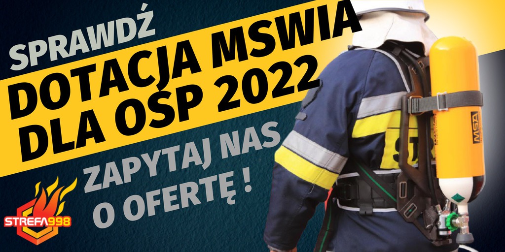 Dotacja MSWIA dla OSP w 2022r