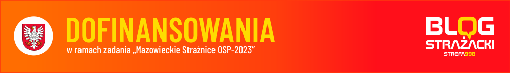 Zadanie „Mazowieckie Strażnice OSP-2023” – nabór wniosków
